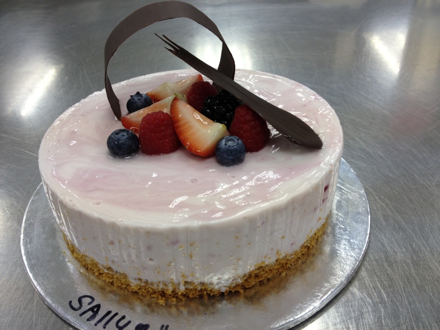 Mixed Berry Chilled Cheesecake